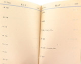 1927 “Wellcome” Photographic Exposure Calculator Handbook & Diary