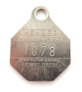 1978 Tamworth Services Club Ltd Lady Member Badge.