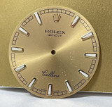 Authentic Rolex Cellini Danaos Champagne 32.2mm 4243/8 Dial #39