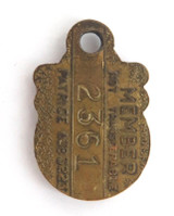 Scarce 1973 West Tamworth League Club Ltd Members Badge.