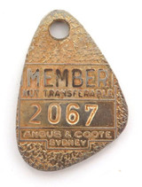 Miranda RSL Club Members Badge.