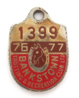 1976 / 1977 Bankstown Trotting & Recreation Club Ltd Members Badge.