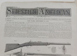 Scarce Sept 16th 1871 Scientific American Weekly Journal.