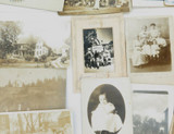 Antique / Vintage Job Lot USA RPPC Real Photo Postcards. Same Family ??