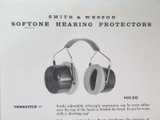 Smith & Wesson Advertisement for Softone Hearing Protectors