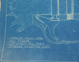 Rare 100% Genuine USA 1920s Original Patent Blueprint. Chas. Newton Rifle #1