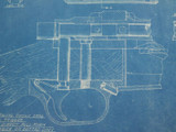 Rare 100% Genuine USA 1920s Original Patent Blueprint. Chas. Newton Rifle #1