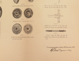 RARE 1883 Railway Lithograph Print. The Improved Dixon Car Wheel & Axle. # 9
