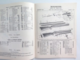 Vintage 1977 Winchester Firearms Component Parts Catalog Catalogue -Service Dept
