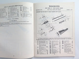 Vintage 1977 Winchester Firearms Component Parts Catalog Catalogue -Service Dept