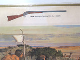 Remington 1960s 'Big Game Pump Action Model 760 Rifle' Sales Display Poster