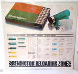 Vintage Remington 'Reloading Zone' Ammunition / Shotgun Shell Reference Poster