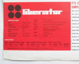 Vintage 1965 Winchester Western Liberator Catalogue / Fold Out Poster