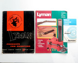 Vintage Job Lot of Lyman Catalogues & Guides incl muzzleloading and black powder
