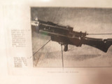 2 x Vintage Military Photograph Collage Posters. Machine guns, soldiers etc