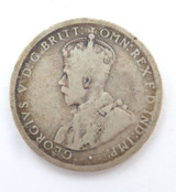 1917 Australian Florin in Poor Circulated Condition.