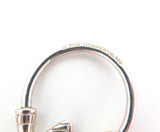 Vintage 2003 Tiffany & Co Sterling Silver Golf Club Ball Key Ring 9.9g
