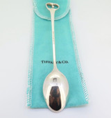 Tiffany & Co Elsa Perettri Design Sterling Silver Apple Motif Baby Feeding Spoon