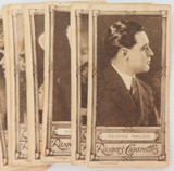 RARE LOT 1923 Ringer Cigarettes Cards “Cinema Stars” Part Set 28 / 50