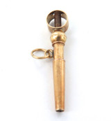 1800s / Antique 18ct Gold Ratchet Pocket Watch Key / Winder.