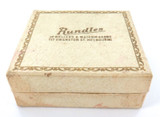 Vintage “Rundles” Melbourne Jewellers & Watchmakers Pendant Necklace Display Box