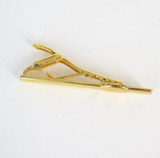 Goldplated Alfred Dunhill Tie Clip