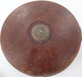 Antique Rabones 100ft No 400 Metallic Wired Tape Leather Outer. Selling AS IS.