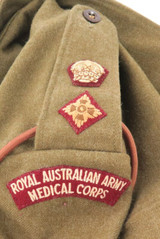 1950s Obsolete Royal Australian Army Medical Corps Jacket with Red Lanyard