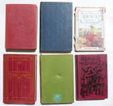 Group lot of 6 Antique Story Books incl Sir Walter Scott novels