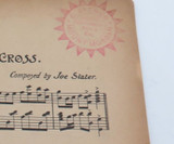1908 Australiana Rare Patriotic Music Sheet. "Sons of The Southern Cross"