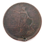 Scarce 1855 Australian Token. William Bateman Junr & Co, Warnambool, Vic