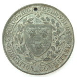 c1890 Borough of Shrewsbury Education Committee “Excellent Attendance” Medal.