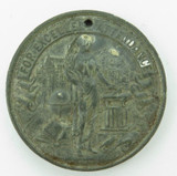 c1890 Borough of Shrewsbury Education Committee “Excellent Attendance” Medal.