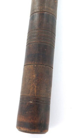 Rare Quality 1700s / 1800s Wooden Scroll Message Holder / Carrier.