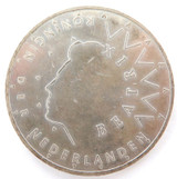 1987 Netherlands 50 Gulden Commemorative Coin. .925 Silver 25g 38mm