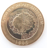 1995 Sydney Mint Museum Commemorative Medallion in Original Sleeve.