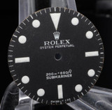 Authentic Vintage Rolex Submariner 5513 meters first Singer Dial #309