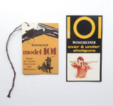Original Winchester Model 101 Product Tag + Pamphlet