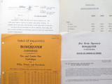 Group lot C 1950s Winchester Ephemera. Letters, announcements, data, dealer info