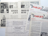 Group lot C 1950s Winchester Ephemera. Letters, announcements, data, dealer info