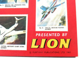 RARE 1963 Fleetwood Publications Lion Comics “Ace Aircraft” Cards & Booklet.