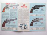 Large Ruger 1982 Retail Firearms Poster. Revolvers, Rifles, Shotguns etc.