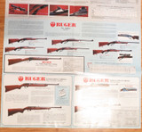 Large Ruger 1982 Retail Firearms Poster. Revolvers, Rifles, Shotguns etc.