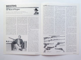 30 Years of Ruger Firearms 1949 - 1979 Anniversary 2 Page Catalogue