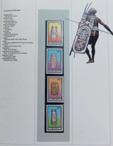 1987 Stamps of Papua New Guinea Official Album.