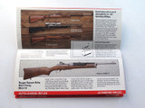 1990 Ruger Firearm Stretch Sales Brochure. Rifles, Shotguns, Pistols