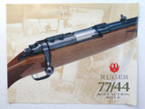 Large Sized Sales Brochure - Ruger 77/44 Bolt-Action Rifle.