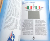 1987 The Encyclopedia of The Americas Cup in Stamps Album + Solomon Is Sheet..