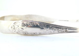 Antique Sterling Silver Decorative Claw Feet Tongs Jones Shreve Brown & Co 56.9g