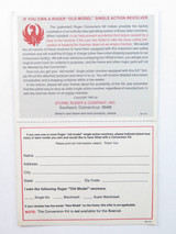 1987 Ruger Blackhawk / Single-Six Revolver Product Update Part Request. #1